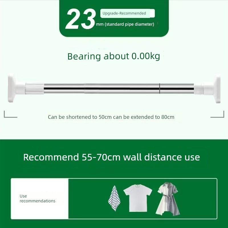 

Installation-Free Exhaust Fan Kitchen For Home Ventilator Exhaust Fan Rental Simple Range Hood Punch-Free Ventilating Fan Telescopic Pole 50-80cm