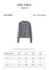 Women's Cashmere Cardigan - Round Neck, Rhinestone Trim, Stylish & Elegant, Perfect for Autumn/Winter.