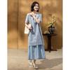 Demana Embroidered A-line Cotton Summer Dress
