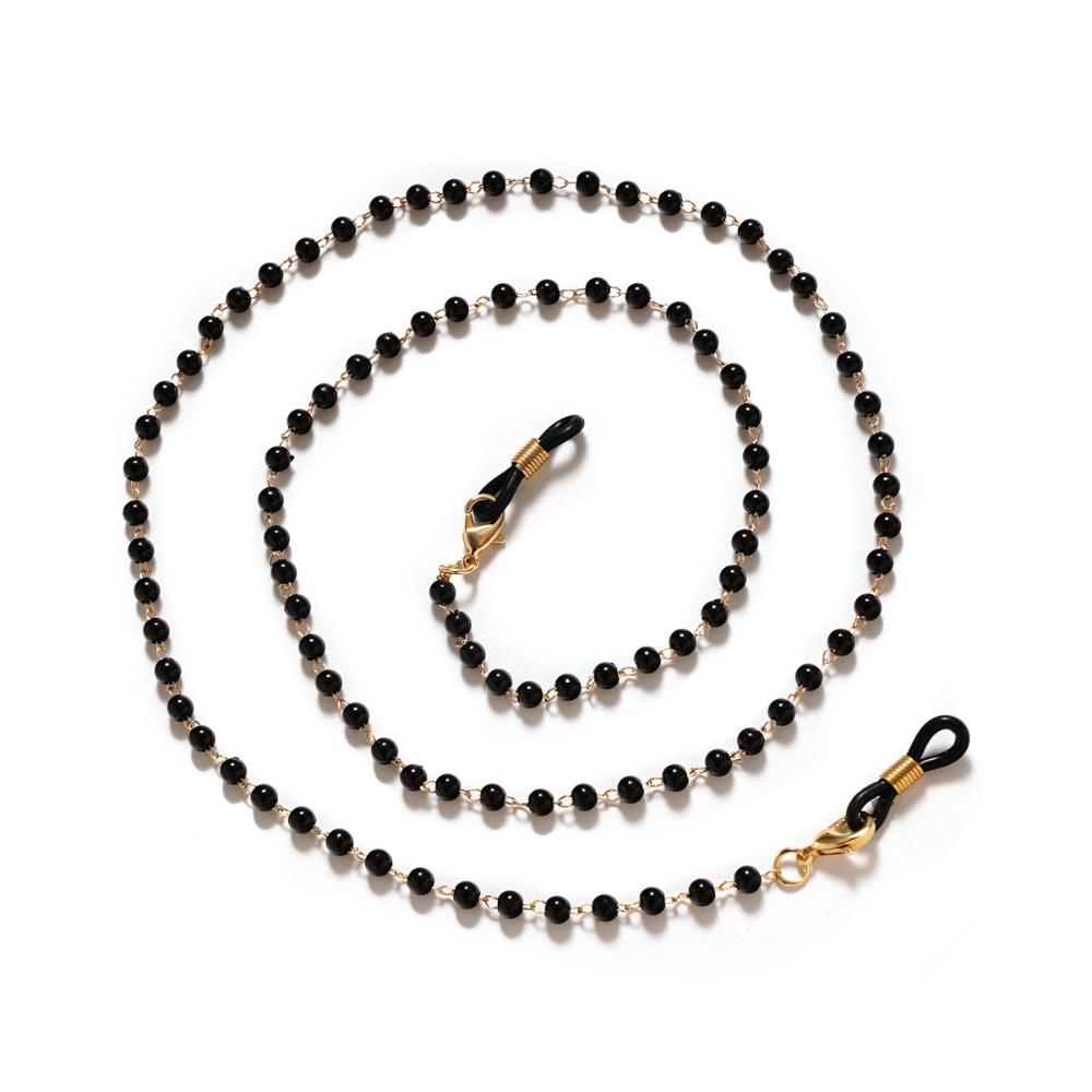 Fashion Pearl Glasses Chain Metal Anti-loss Sunglasses Lanyard Multi-purpose Neck Strap Cords For Women Glasses