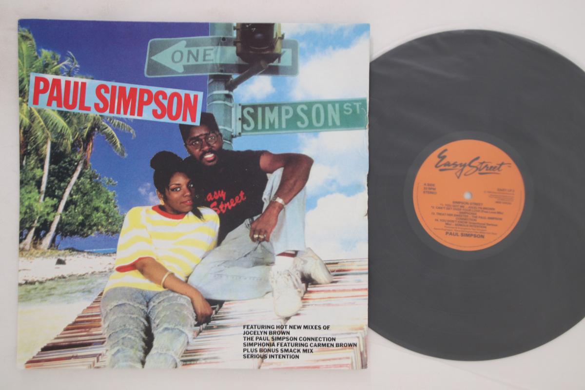 

LP Пластинка РАЗНЫЕ ИСПОЛНИТЕЛИ - Пол Симпсон Simpson Street EASYLP2 EASY STREET 1990 Япония Танцевальная и Электронная Б/У