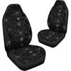 Bulopur Halloween Spider Web Print Front Seat Cover Sets 2 Pack, Car Universal Accessories Interior Decor for Men, Auto Front Seat Covers