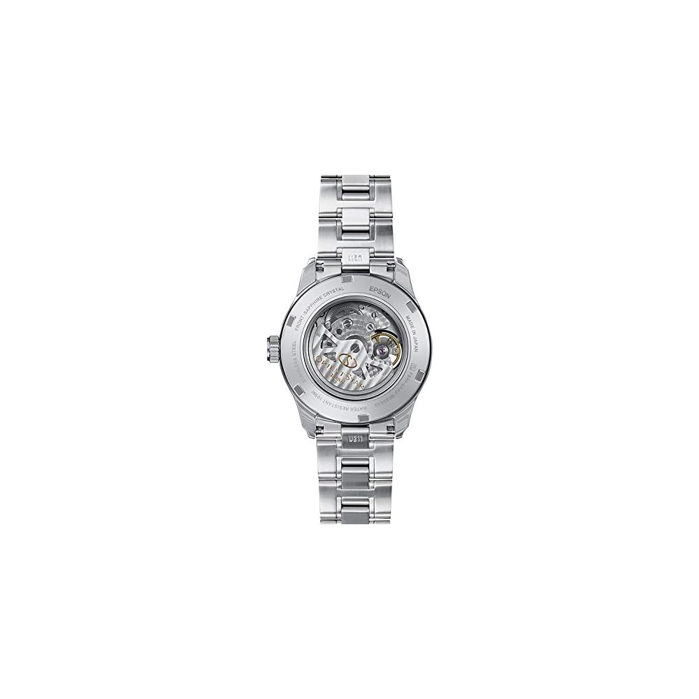Orient Star Automatic Mechanical Watch Semi-Skeleton Open Heart Men's Green 2-Year Warranty