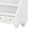 Handcraft Miniature Wooden Cabinet for 1/12 Scale Dollhouses Bathroom Accessories Collection Scene Display Accessory