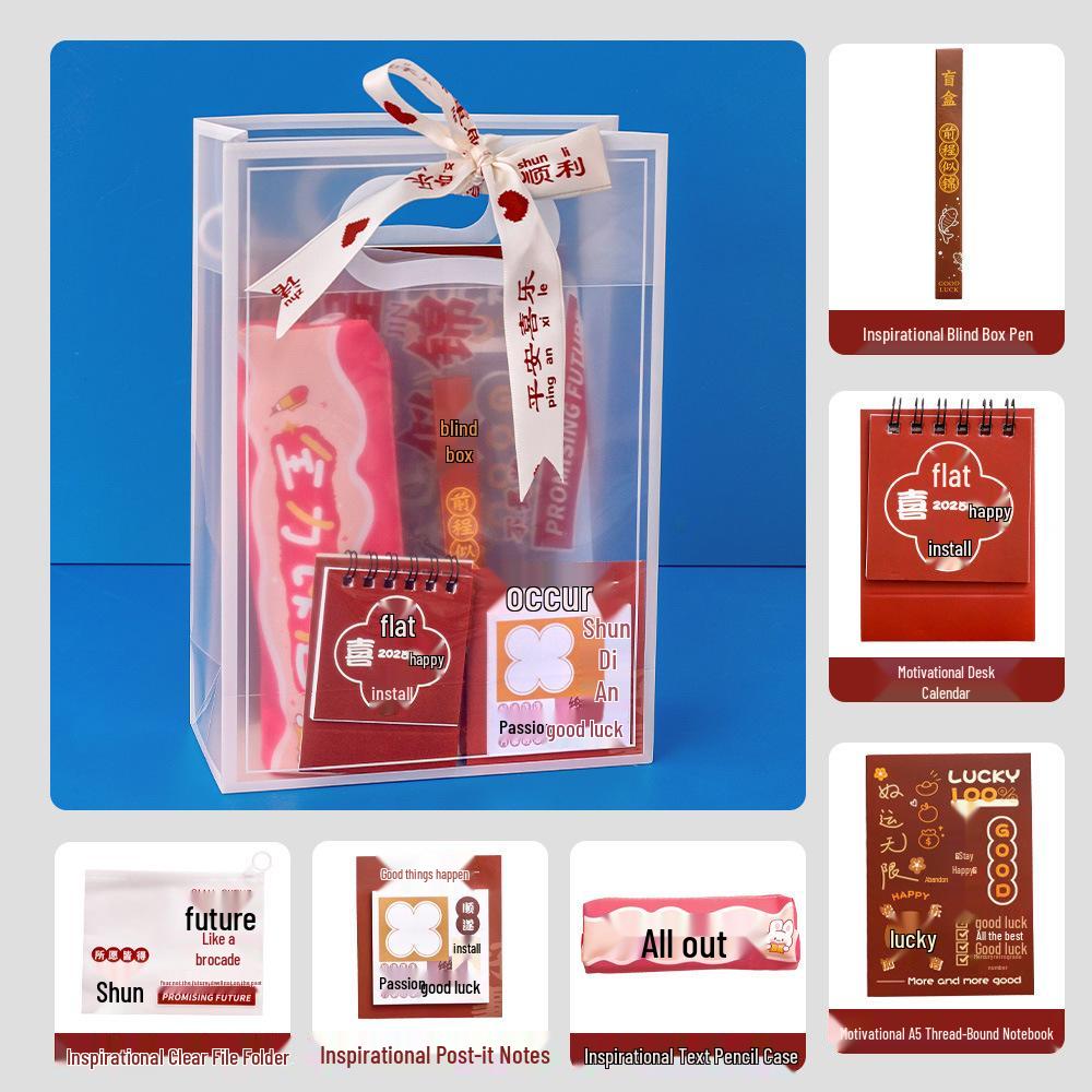 Motivational Back-to-School Stationery Gift Set: Student Souvenirs & Rewards