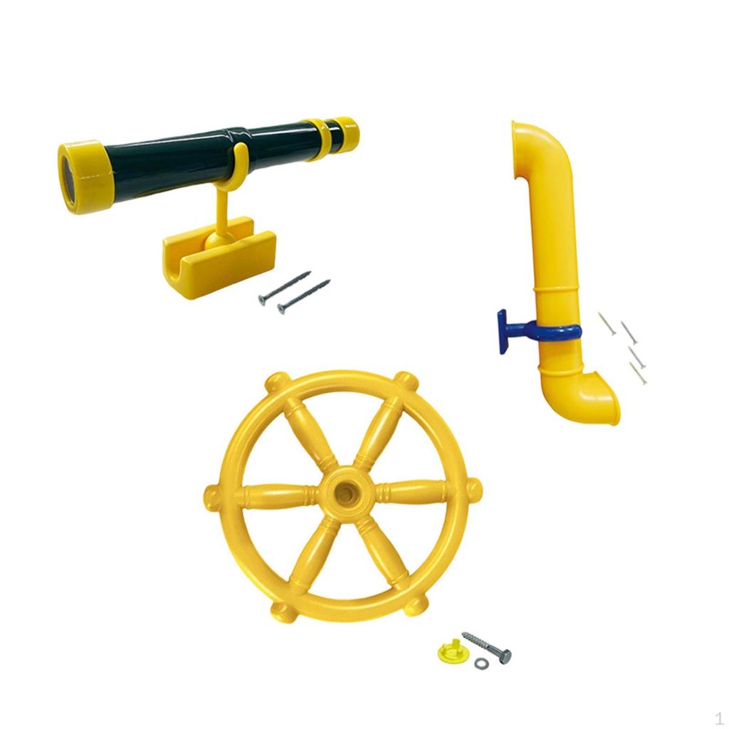 1 Piece Telescope Toy Playground Accessories Kids Pretend Educational Learning Realistic