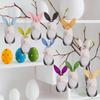 10pcs Spring Easter Rabbit Gnome Ornaments Soft Happy Easter Decorations  Children Easter Gift
