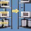 BeiYing Light Luxury Multi-layer Kitchen Storage Rack