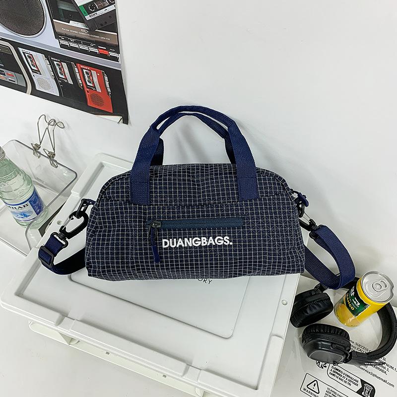 

College students take classes, simple and versatile fashion shoulder bags, women s summer new large-capacity messenger bags чёрный