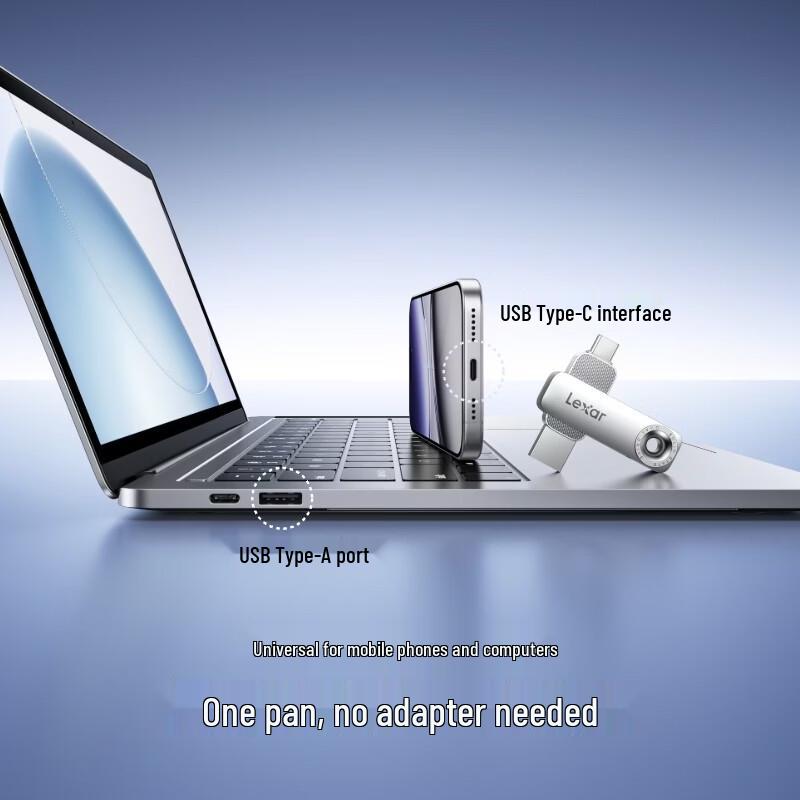 Lexar Pen Drive Dual Interface D50E USB 3.2 Tipo-C