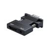 HDMI To VGA Adapter with Audio Port for Laptop/Computer To Monitor/Projector Connection