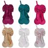 Bone Shape Christmas Gift Bag Home Decoration Hanging Sock Ornaments  New Year