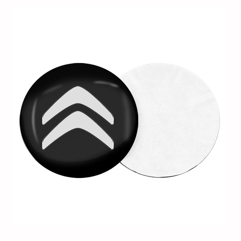 Car Wheel Center Hub Center Cap Rim Hub Dustproof Cover Emblem Sticker For Citroen C1 C2 C3 C4 C5 C6 C8 C4L DS3 DS5 Accessories aog123