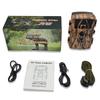 Cameră de urmărire impermeabilă 8K WiFi PR801W 60MP, suportă vizualizare prin aplicație pentru vedere nocturnă la vânătoarea de animale în aer liber și monitorizare a fermei