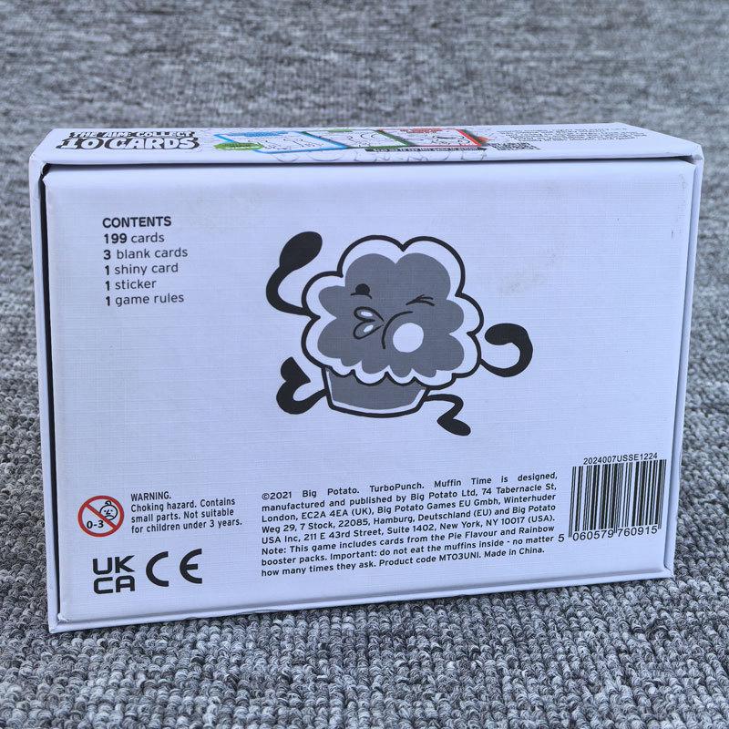 English Muffin Zeit & Pfannkuchen Zeit Interaktive Party-Spielkarten für das Eltern-Kind-Spiel