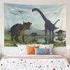 Dinosaur Tapestry Wall Hanging Jurassic Wild Ancient Animal Wall Backdrop for Child Boys Girls Dinosaur Party Bedroom Dorm Decor