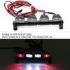 4 LEDs Light Bar Roof Lights Lamp A essory Part for   scx10    ‑4 RC Car (White)