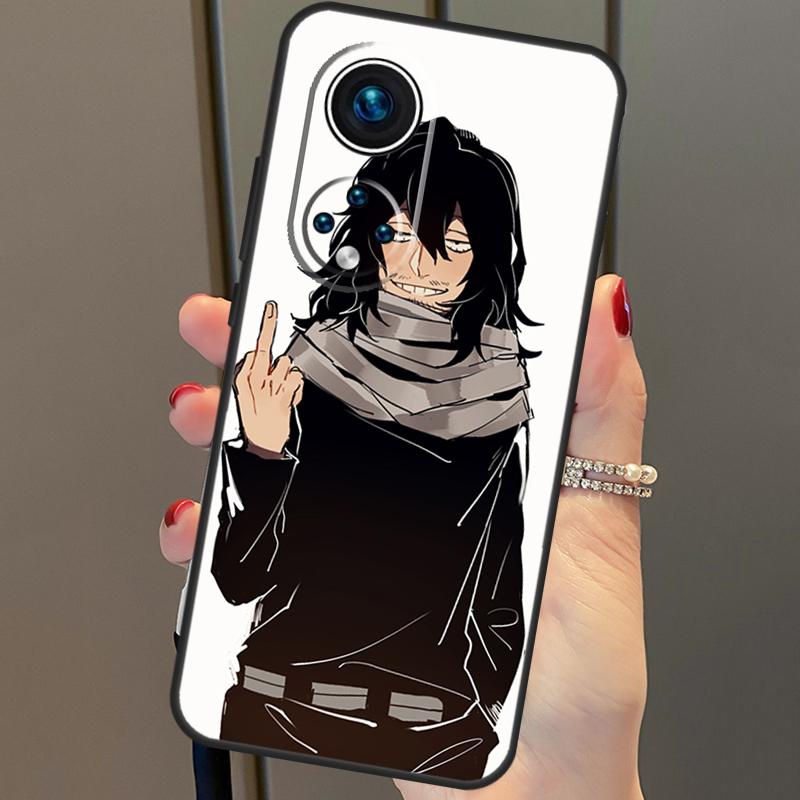 Aizawa Shouta My Hero Academia For Huawei P40 Lite P20 P30 Pro Nova 9 Nova 5T P Smart 2019 Case For Honor 50 8X 9X 10i