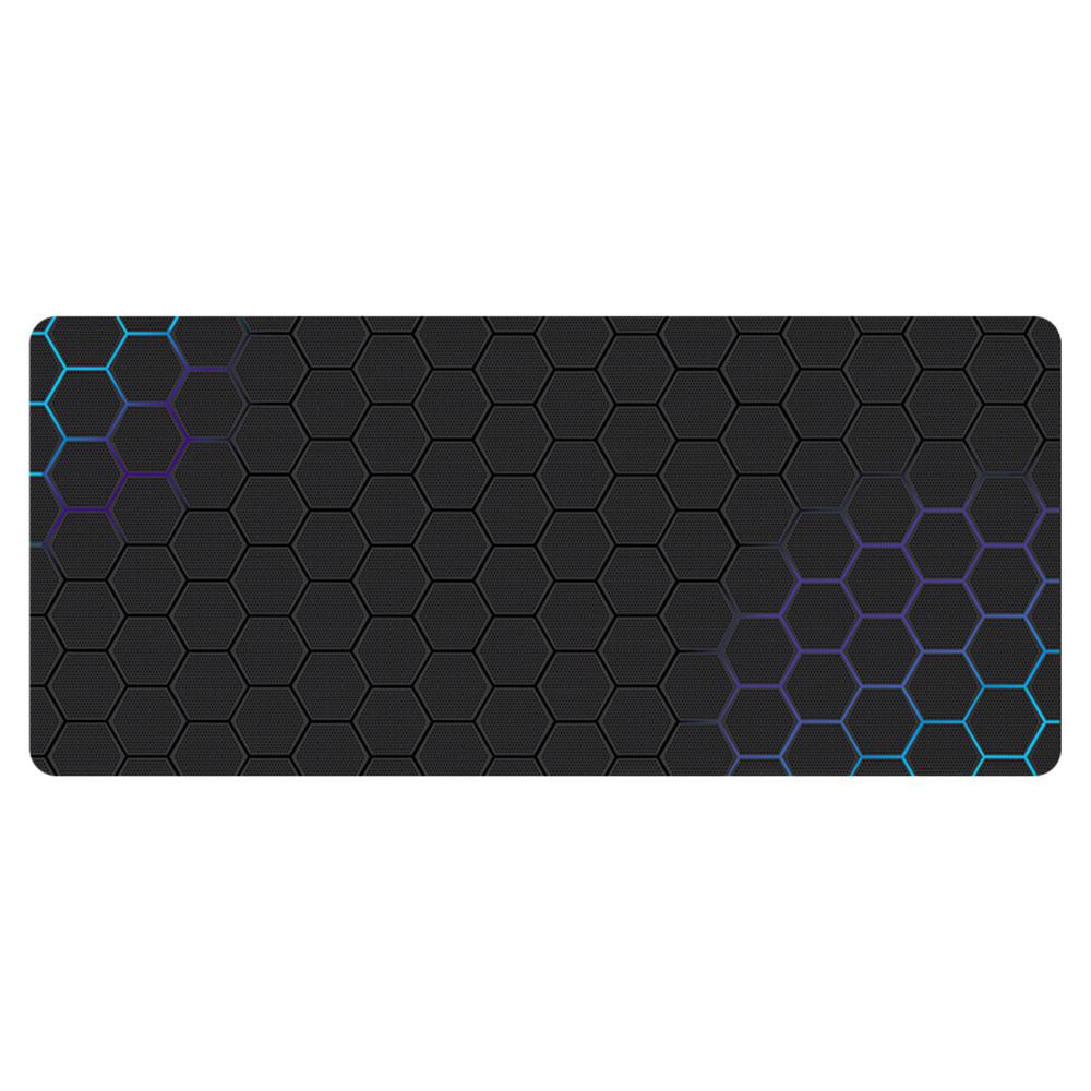 300x800x3mm Honeycomb Pattern Gaming Mouse Pad Rubber Anti-skid Desktop Mat