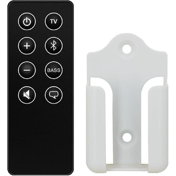 Replacement Remote Control for Bose Smart Soundbar 600, 873973-1100 (with Mounting Bracket)