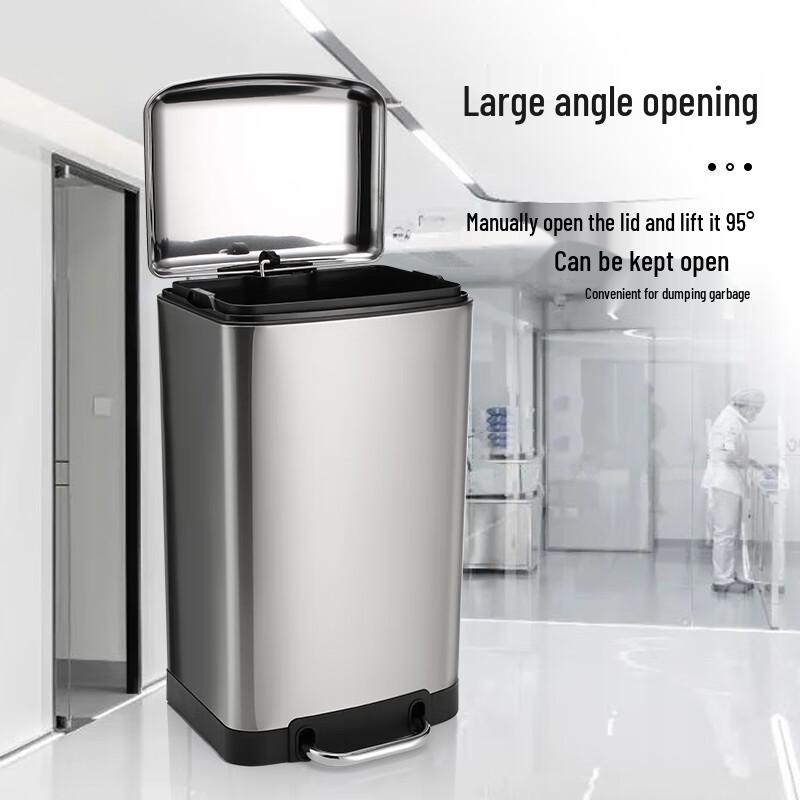 Kelibang KB1084 Stainless Steel Foot Pedal Trash Can