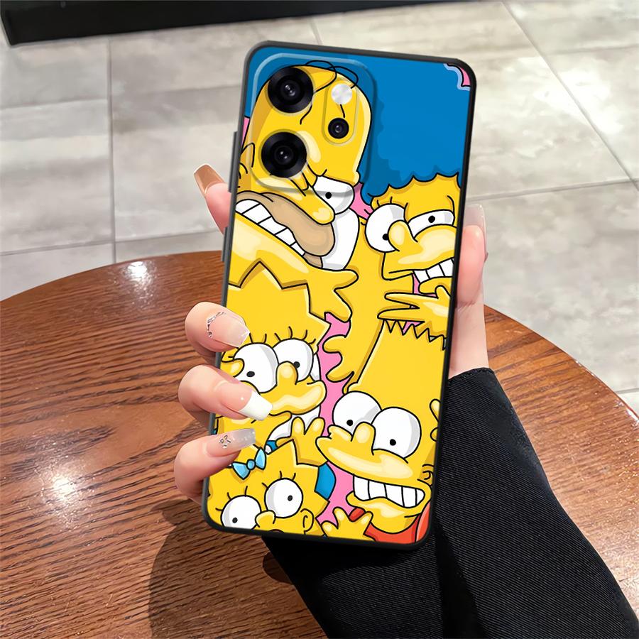 Case for Oppo A83 A76 F9 F11 F29 A74 A78 A84 A98 A96 A93 Reno 4F 5 6 7 8 10 11 14 Phone Cover The S-simpsons Cartoon
