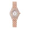 Elegante Damen-Armbanduhr mit Strasssteinen - Modisches Accessoire mit Diamant-Intarsien
