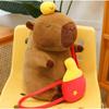 Populær Pibara Internett-kjendis skilpadde ryggsekk capybara plysjleketøy dukke kastepute dukke kvinnelig gave