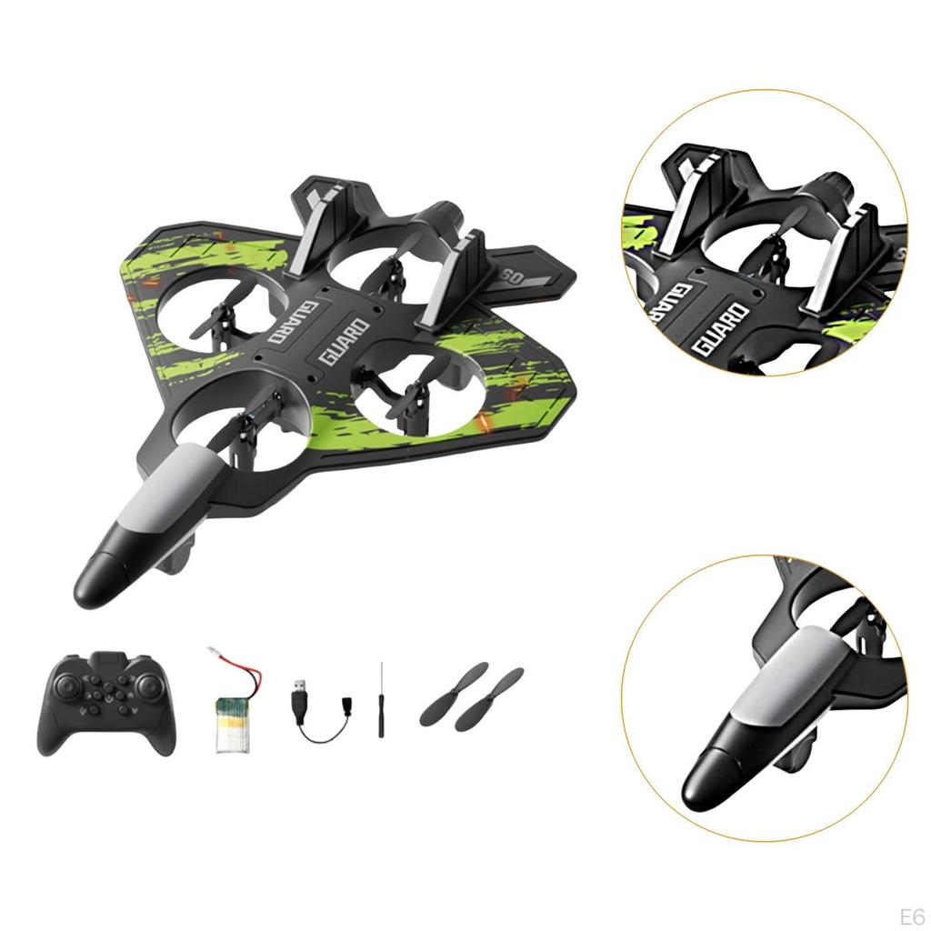 1 Piece Remote Control Airplane Foam Model Fighter with Colorful Lights And