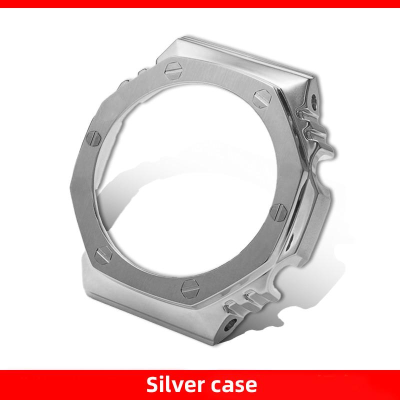 

GA2100 Stainless Steel Watch Strap Metal Case For Casio G-SHOCK GA-2100 GA-2110 GA-B2100 Modified Bezel Watch Band Bracelet 16mm GA2100 2110 GA-B2100