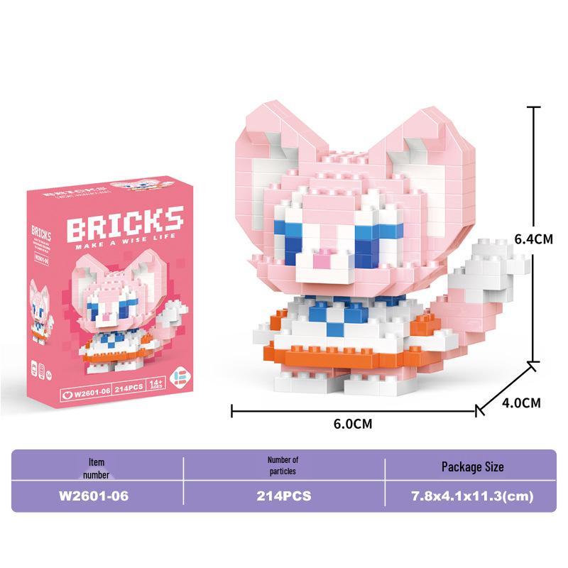 Santa Claus Micro Bricks Educational Toy - Compatible with LEGO, Building Blocks for Kids