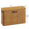 Narrow and Tall Storage Box File Holder Space Saving Magazine Basket for Cabinets