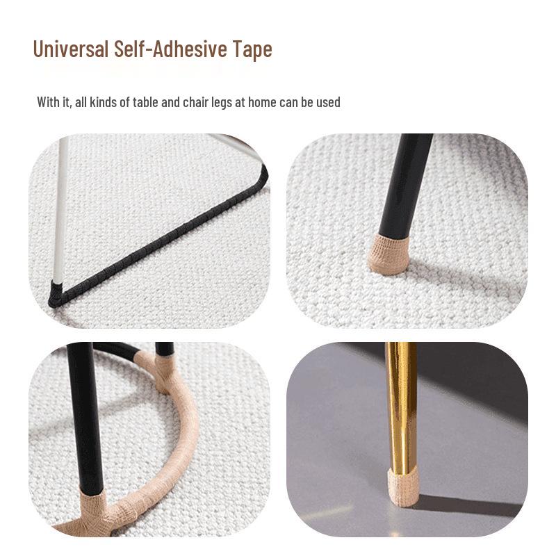 Self-Adhesive Anti-Slip Corner Protectors & Pads for Table and Chair Legs, Silent & Wear-Resistant