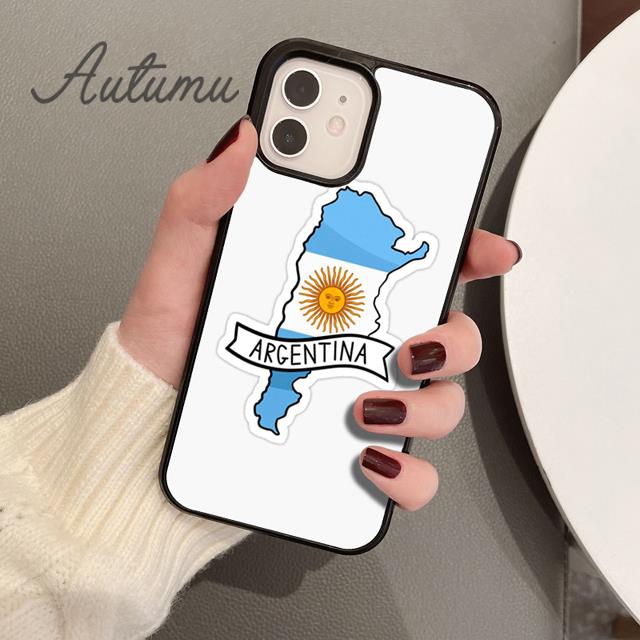 

Чехол для телефона с флагом Аргентины для iPhone 11, 12, 13, 14 Pro Max mini X XR XS SE 2020, 6S, 7, 8 Plus, Samsung Galaxy S21, S22, чехол iPhone 14plus