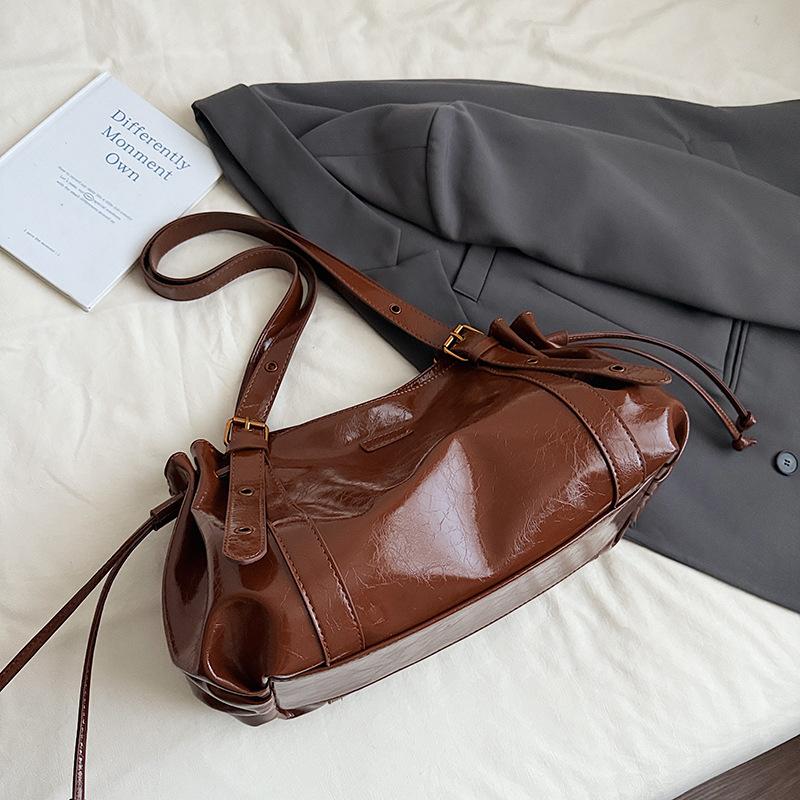 Сумка женская большой вместимости зимняя новая повседневная на одно плечо модная сумка-тоут