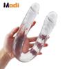 Long Double Head Dildo Double Ended Dildo Flexible Penis for Women Masturbator Sex Toys for Lesbian Gay