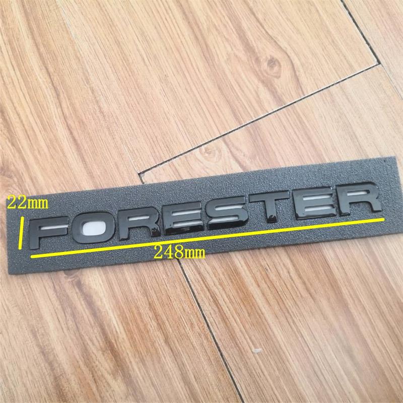 Suitable for the Forester logo Winged Leopard WRX STI FORESTER SUBARU AWD XT rear emblem stickerqq1