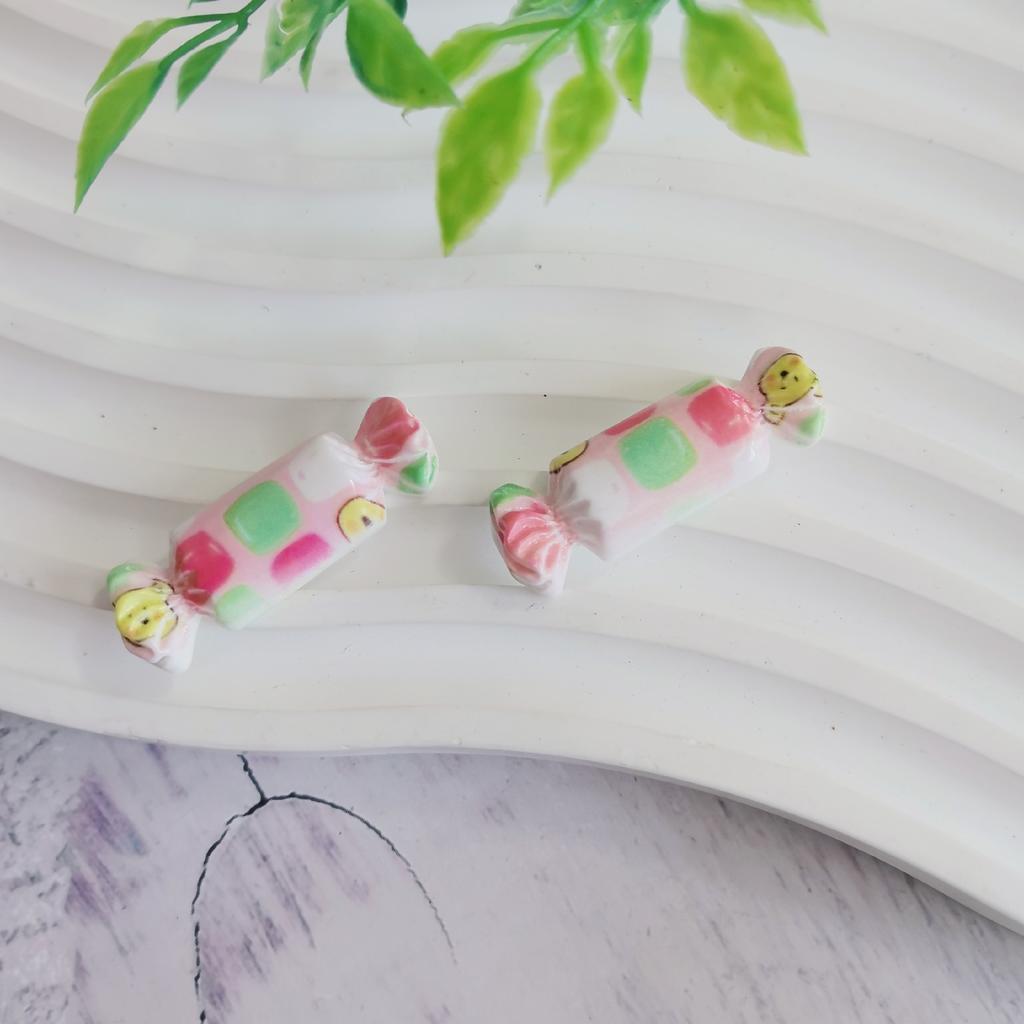 Slime Charms Mixed Candy Resin Cabochon Love Heart Mini Sweet Candy Model Resin DIY Slime Accessories for Scrapbooking Crafts