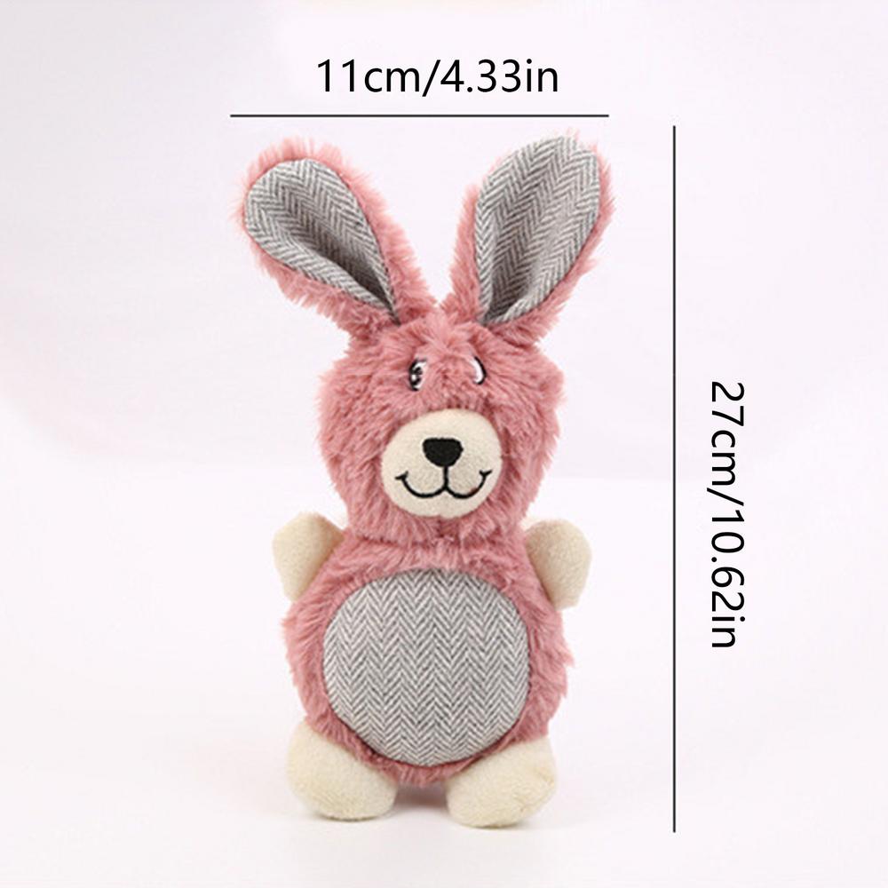 Stuffed Dog Toys Animal-Shaped Plush Stuffed Dog Toy Interactive Puppy Comfort Toy Lovely Pet Chewing Toy For Holiday Birthday