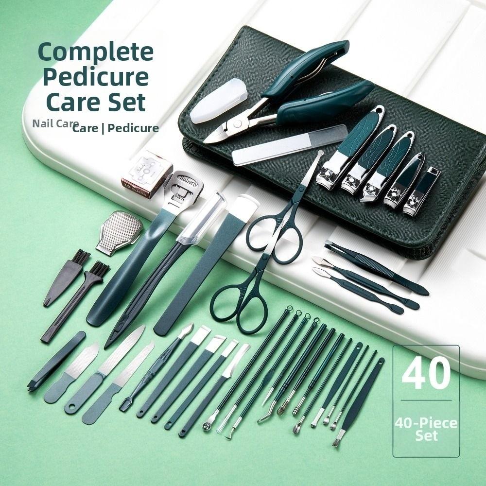 Professional Nail Clippers Set Stainless Steel Manicure And Pedicure Set for Nail Care