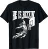 Er ist Rizzin Lustiger Jesus Basketball Meme Ostern Christliches T-Shirt