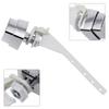 Toilet Flush Lever Handle Side Push Button Toilet Tank Handle Replacement Universal Flush Side Wrench Switch Square Side Button
