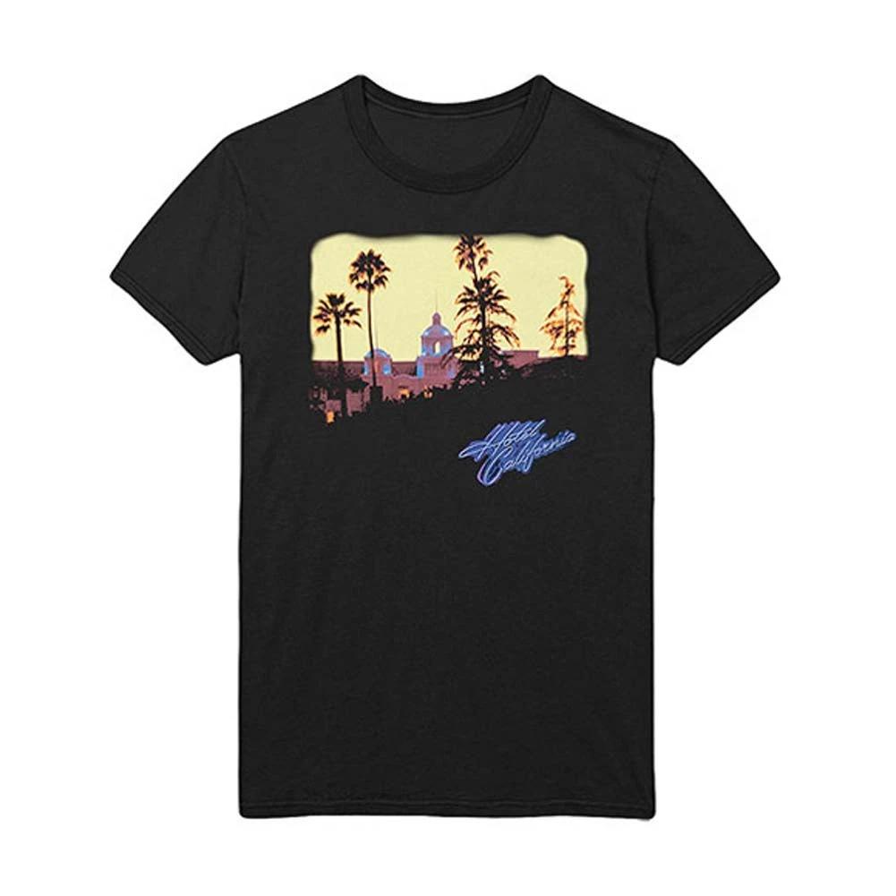 Men s Eagles Hotel California Slim Fit T-shirt XX-Large Black XXXL