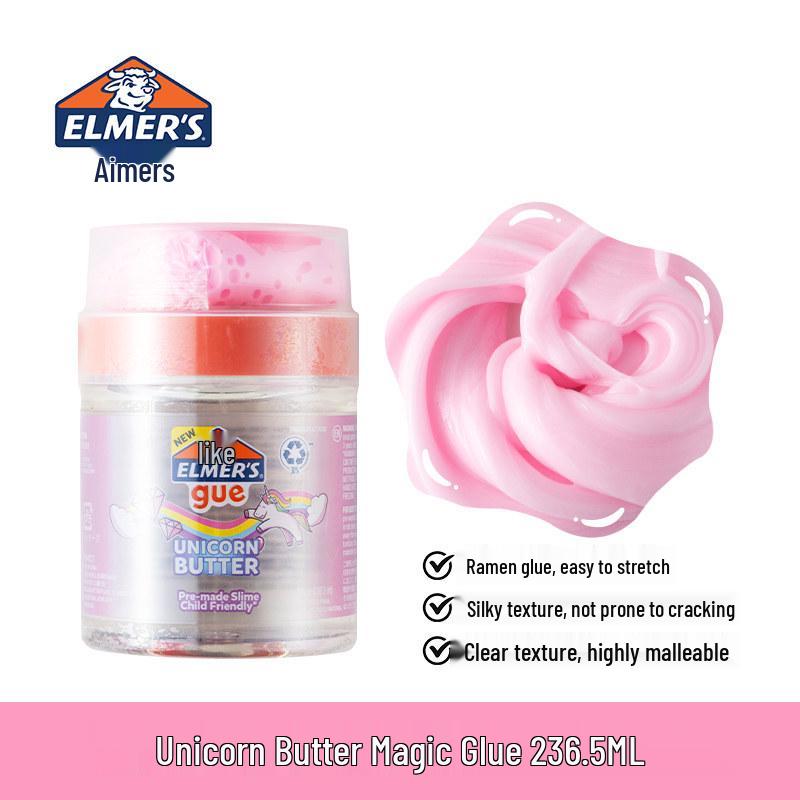 Elmer's USA Multi-functional White & Transparent Liquid Glue for Slime and Puzzles
