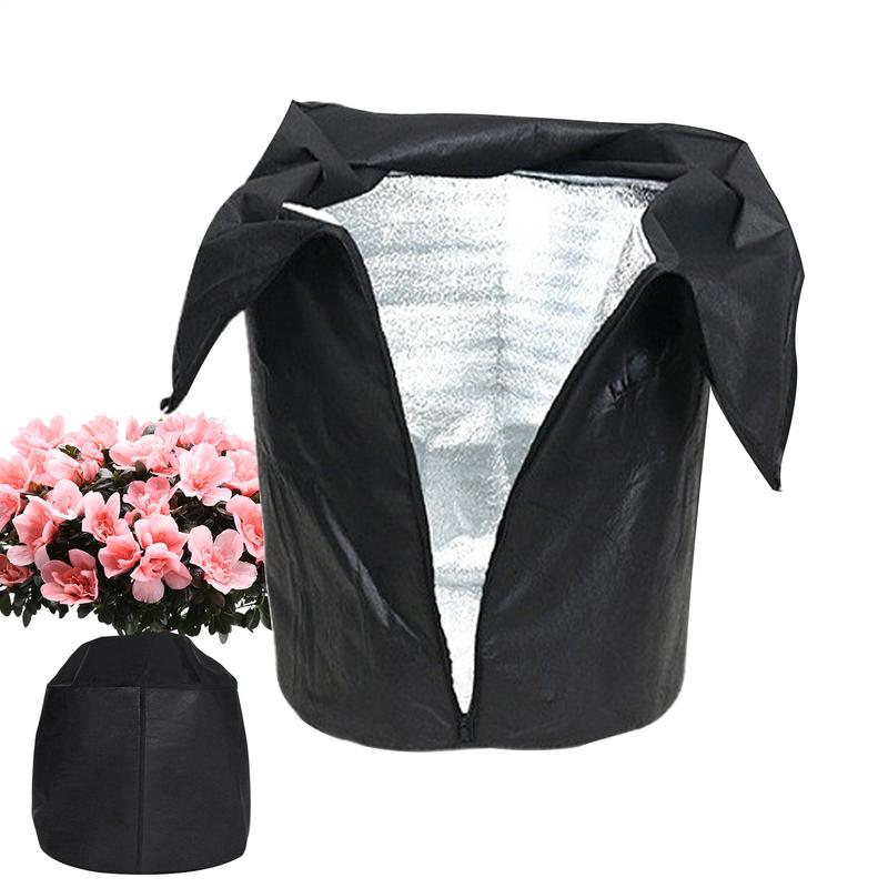 1pc Plant Pot Cover Winter Flower Pot Cover With Freeze Protection Cold Weather Trees Jacket Breathable Pot Protectors