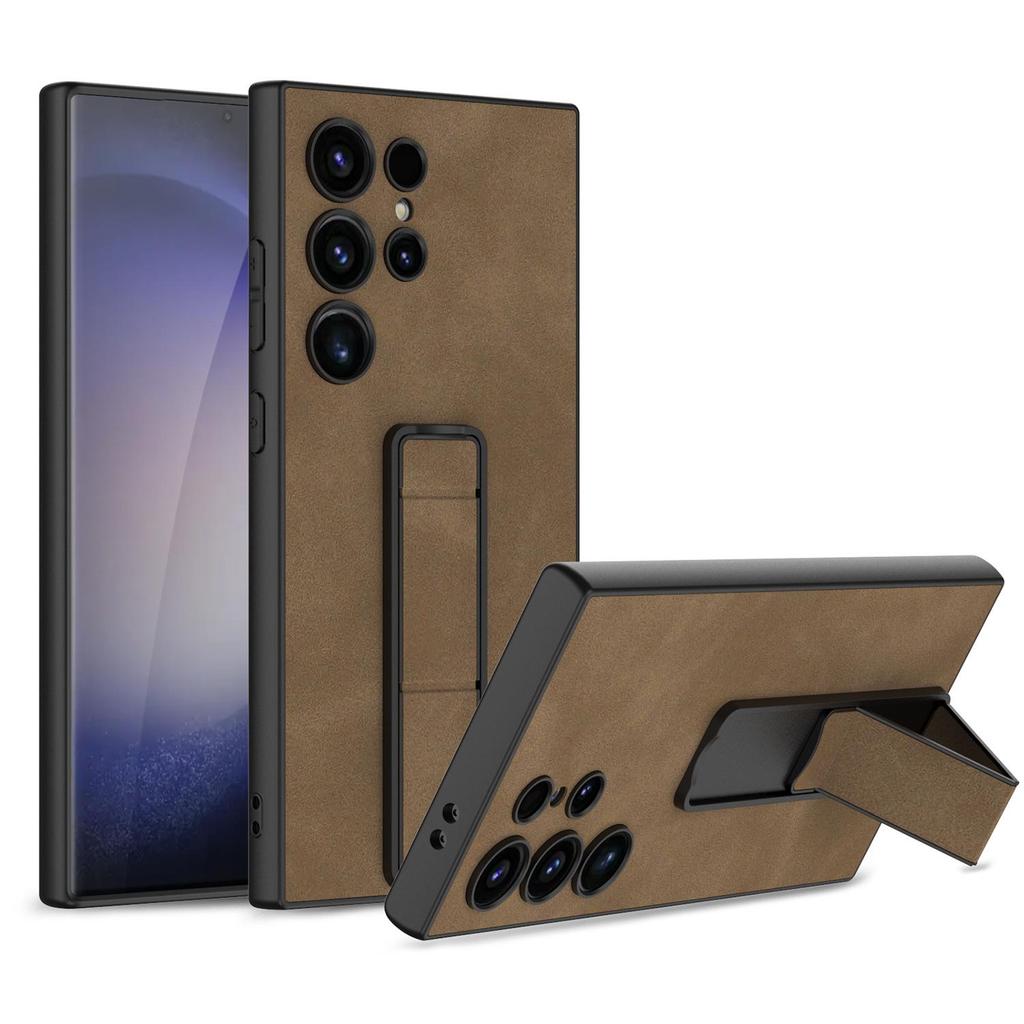 Samsung S24 Ultra Phone Case with Folding Stand - Drop-proof, Compatible with S24/S24 Plus.