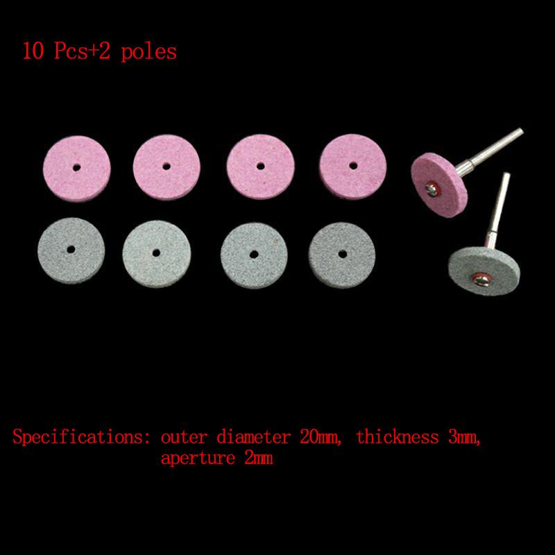 3mm Red Corundum Grinding Head Multi-style Combination Set Grinding Wheel Grinding Head Mini Electric Grinding Grinding Head