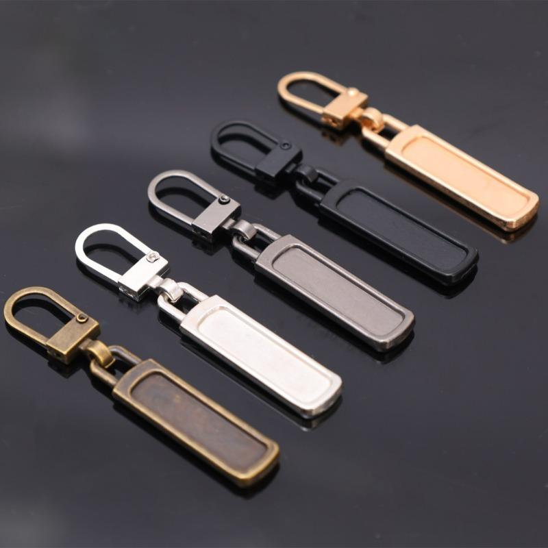 1/30x Universal Metal Zipper Puller Replacement Instant Repair Kit Detachable Luggage Purses Clothing Zipper Slider Puller Tools