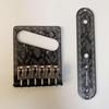TL Carved Roller Electric Guitar Tailpiece Bridge