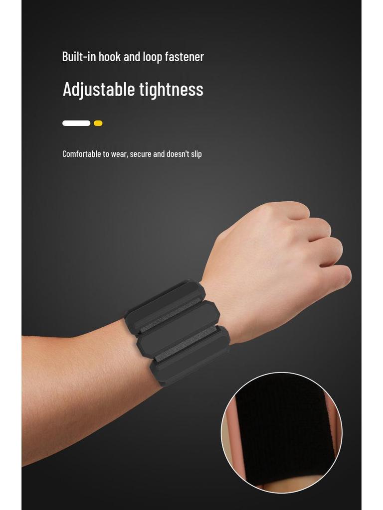 028 Invisible Fitness Wrist & Ankle Weights for Running & Exercise